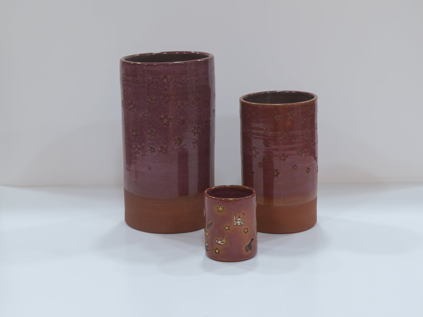 Vase with Stars