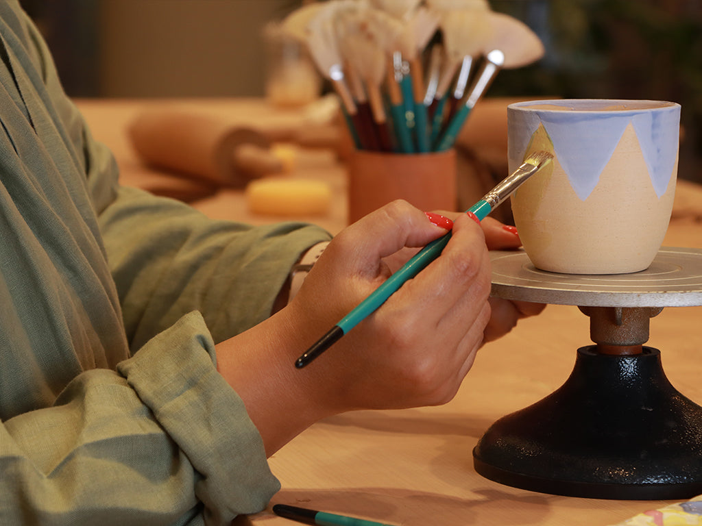 Glimpse the Glazes - Adults Glazing – Mud Pottery Studio
